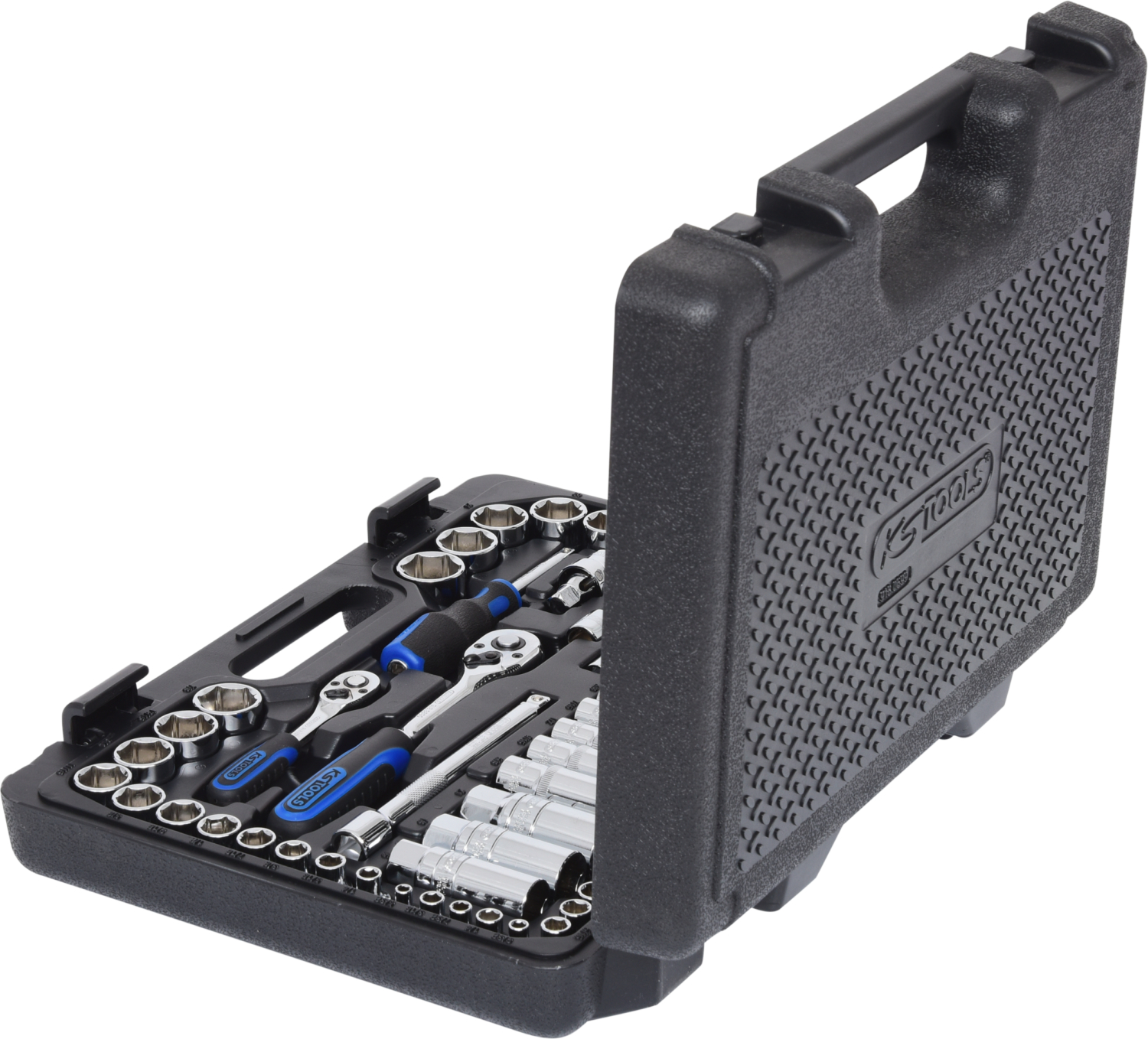 KS Tools 1/4"+3/8" CHROMEplus Steckschlüssel-Satz, 99-tlg