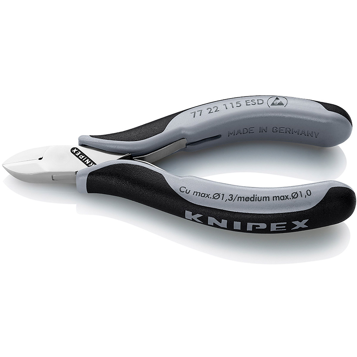 KNIPEX Elektronik-Seitenschneider ESD