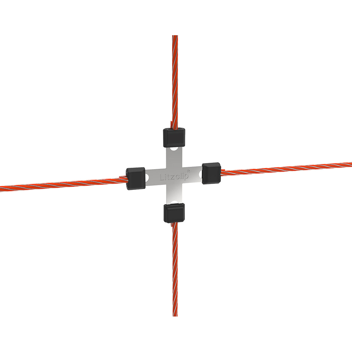 Kerbl Litzclip Reparaturset 8-teilig Edelstahl