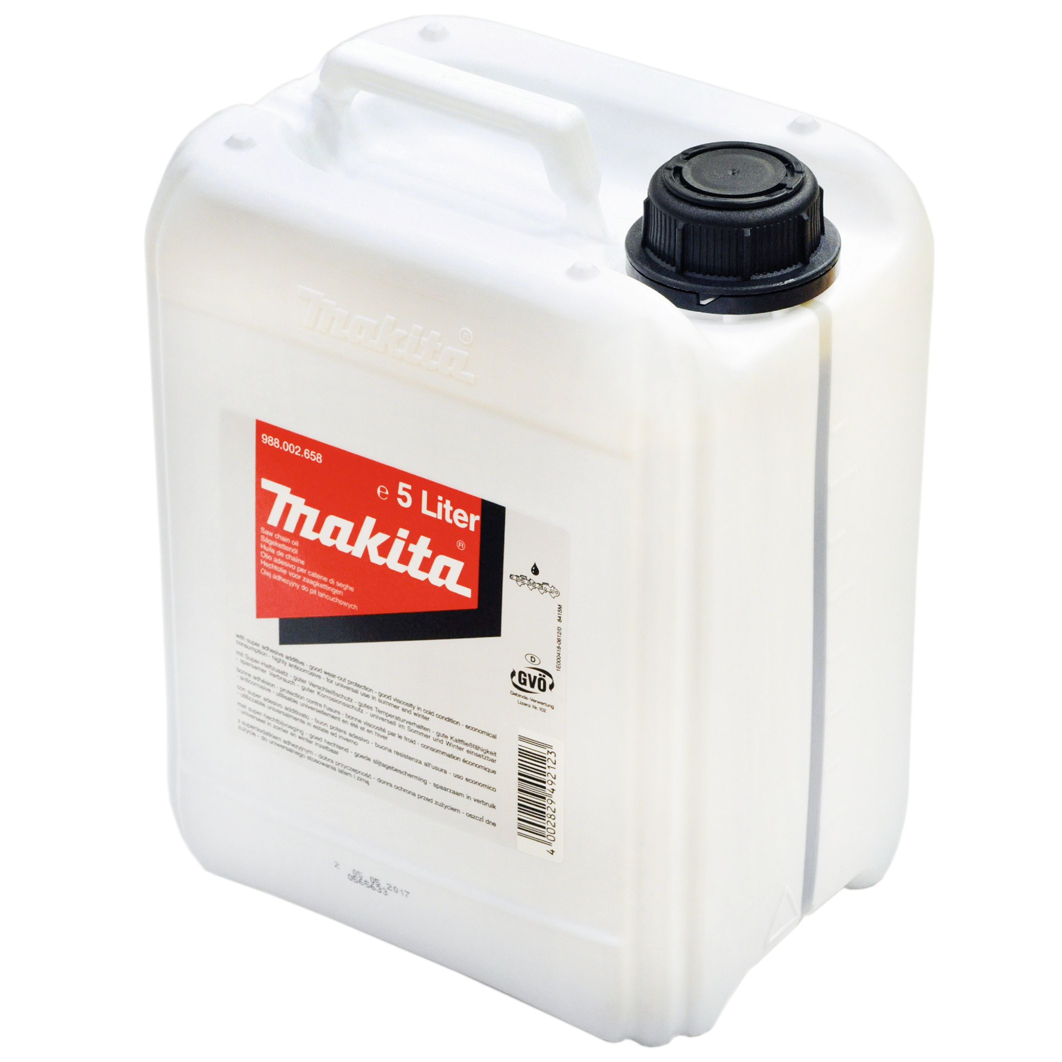 Makita Sägekettenöl Mineral Plus, 5 l - 988002658