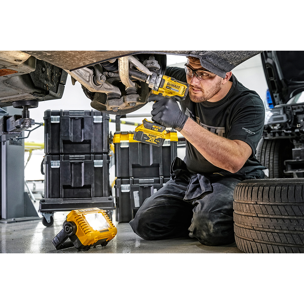 DEWALT Akku-Baustellenleuchte Basisversion