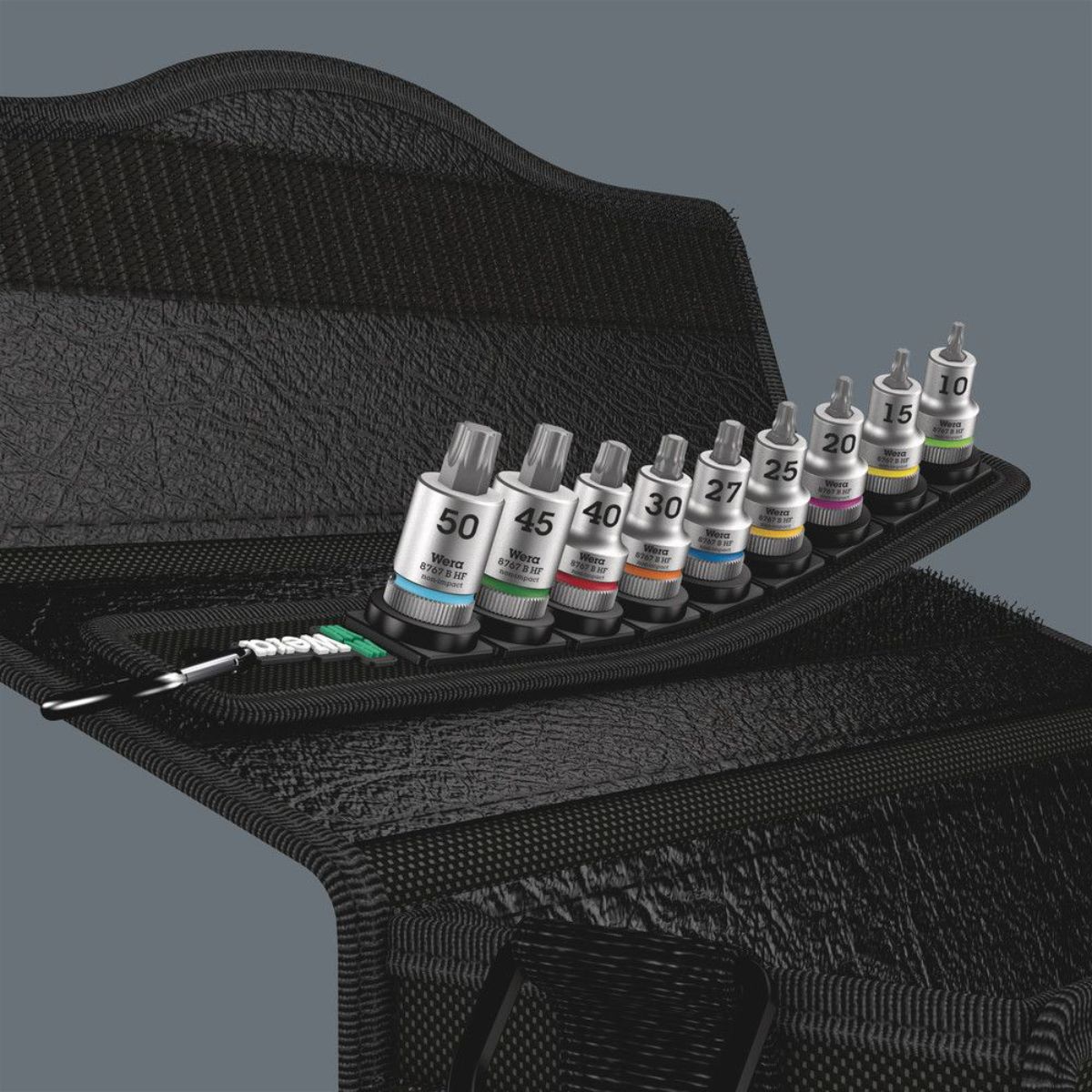 Wera Belt B 3 TORX HF Zyklop Bitnuss-Satz TORX, mit Haltefunktion, 3/8"-Antrieb, 9-teilig