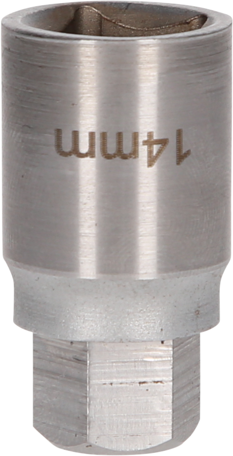 KS Tools Adapter von 14 mm Außensechskant auf 1/2" Außenvierkant