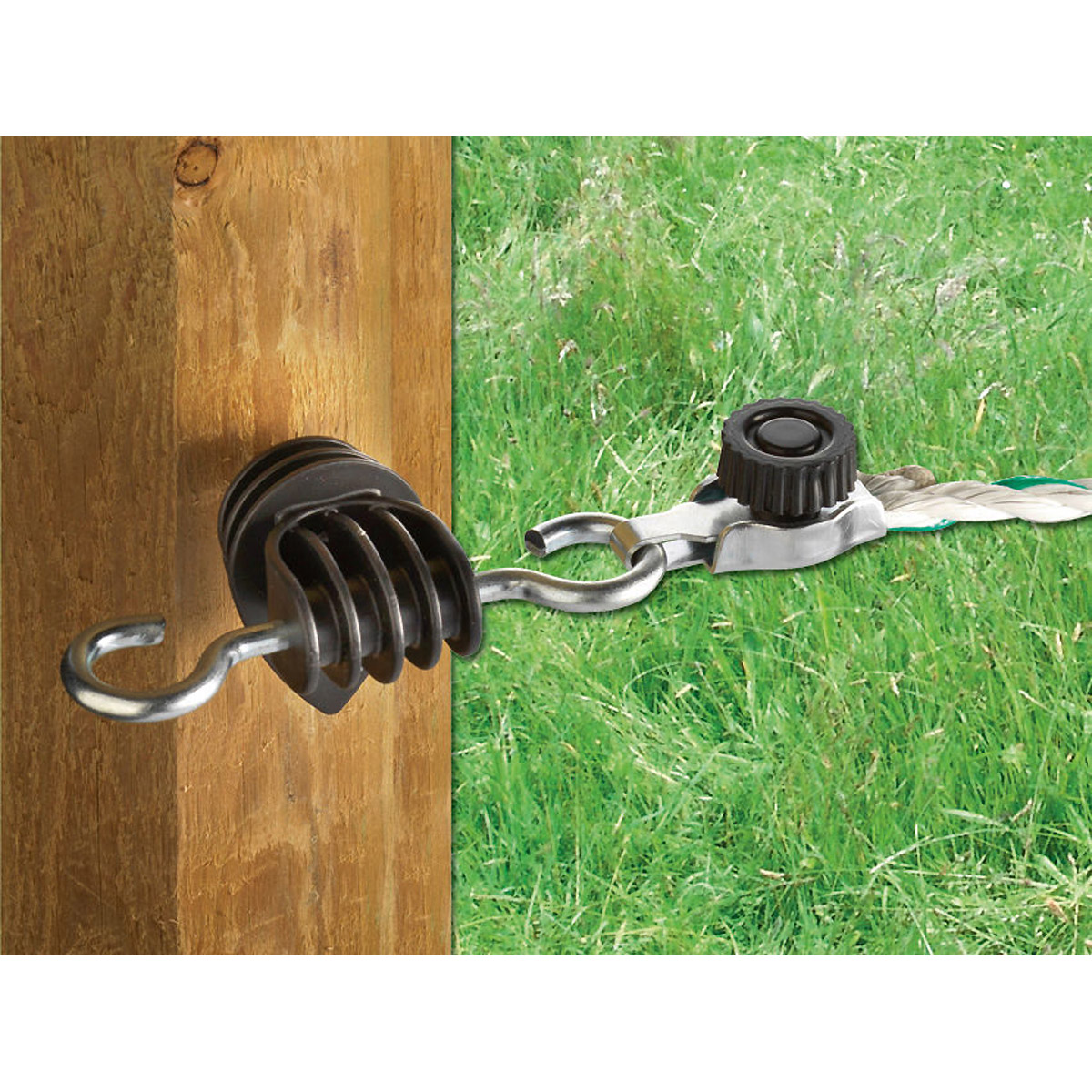 Kerbl Schraub Seil-/Litzenverbinder 4 Stück