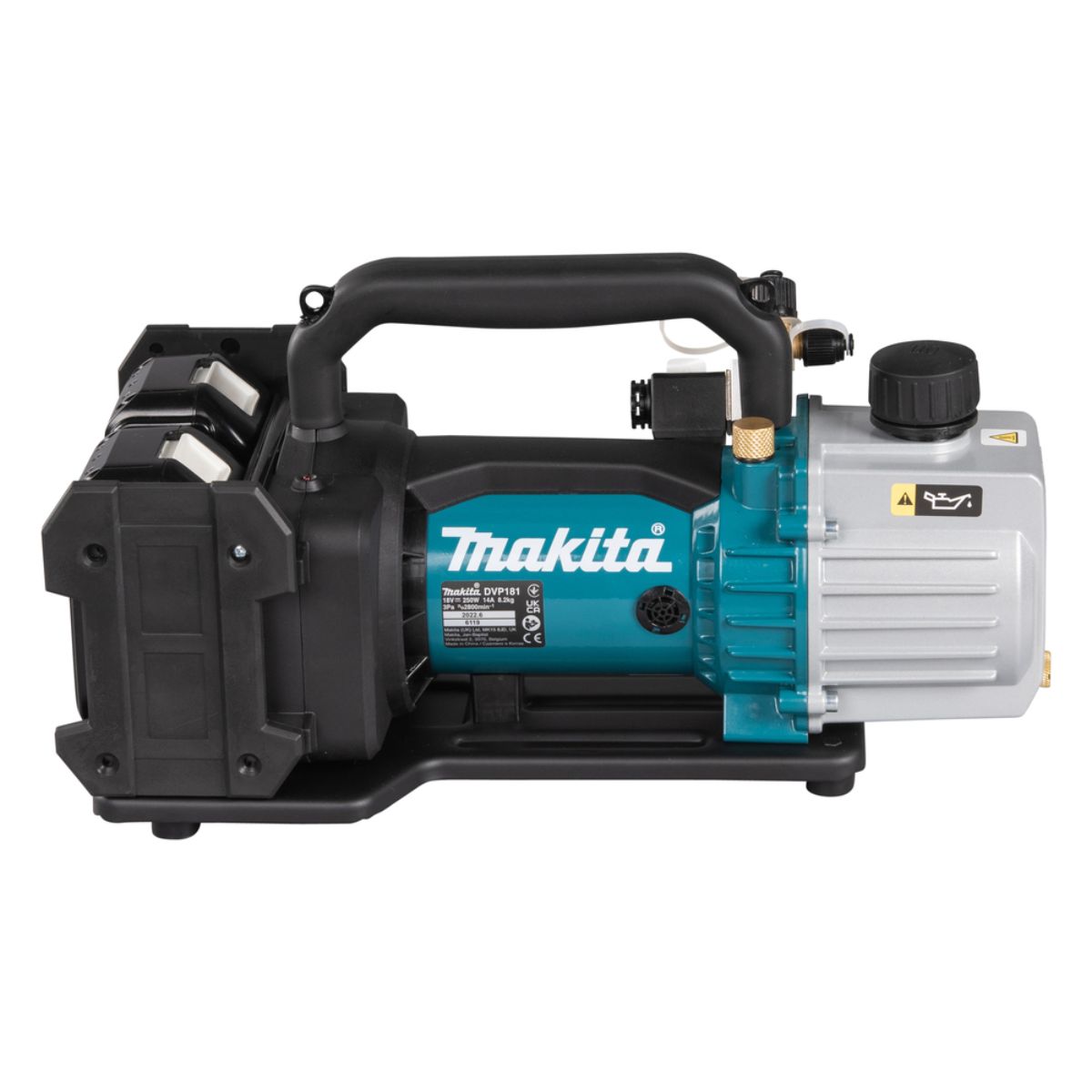 Makita Akku-Vakuumpumpe 18V (ohne Akku, ohne Ladegerät) im Transportkoffer DVP181ZK
