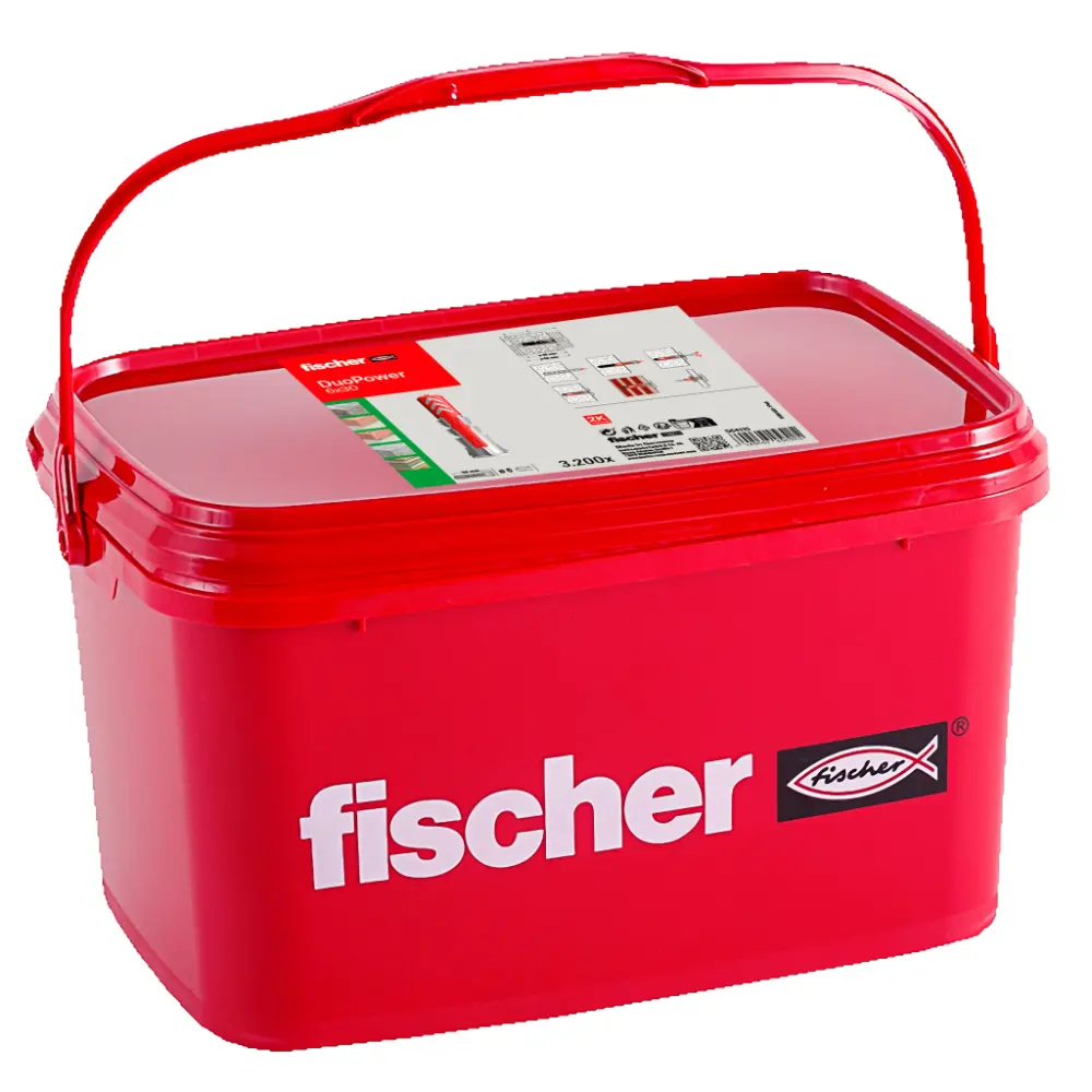 Fischer Universaldübel DuoPower 6x30 Eimer (3.200)