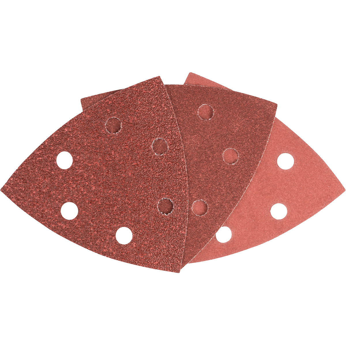 Bosch Schleifblatt-Set für Deltaschleifer, 93 mm, 60 - 240, 6 Löcher, 25er-Pack
