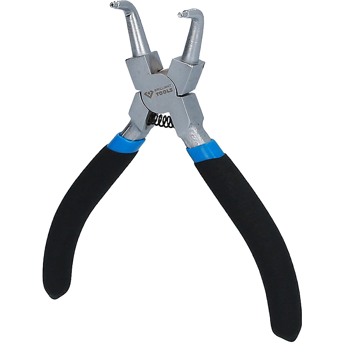 Brilliant Tools Seegeringzange für Innensicherungsringe, abgewinkelt, 125 mm