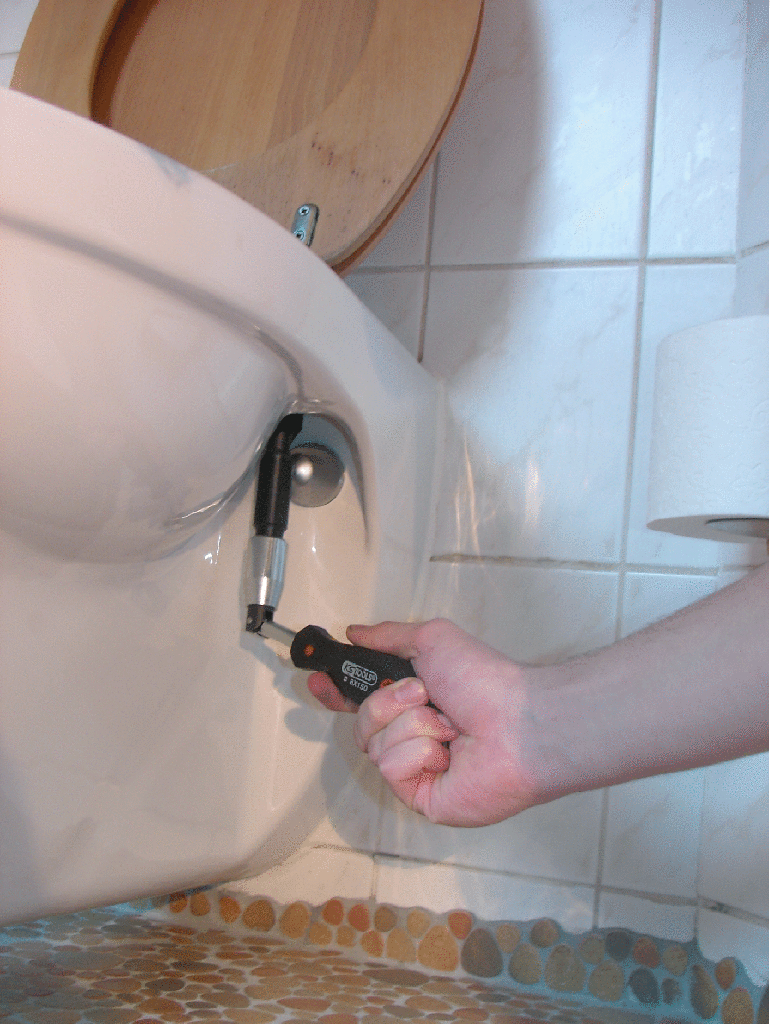 KS Tools WC Sanitär-Kombi-Kit, 6-tlg