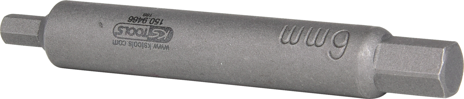 KS Tools 10 mm Stoßdämpfer-Innensechskant-Gegenhalter-Bit-Stecknuss