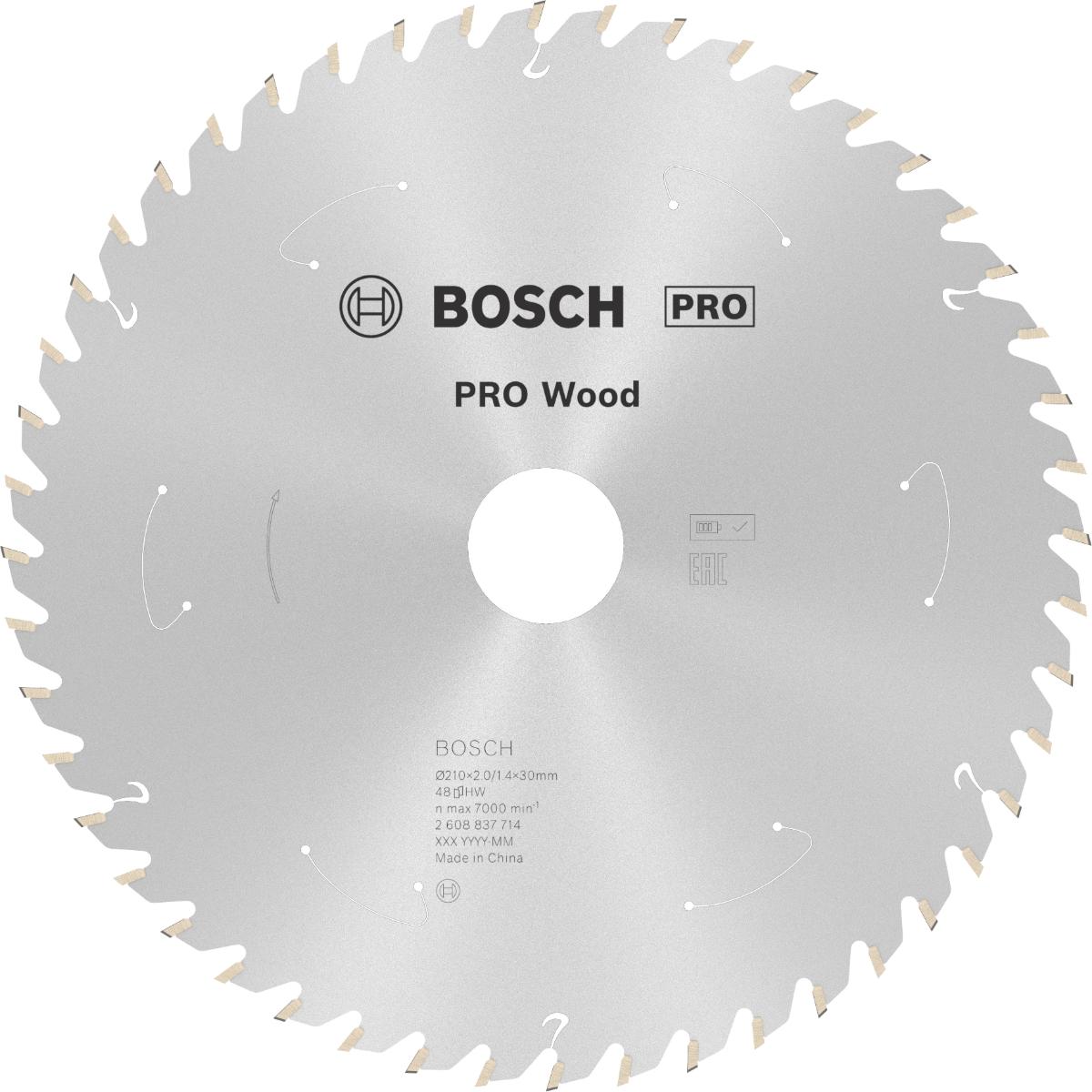 Bosch PRO Akku-Kreissägeblatt Standard for Wood