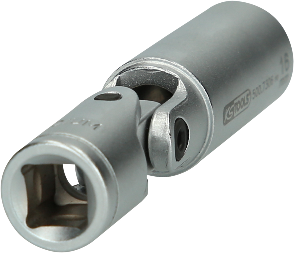 KS Tools 3/8" Glühkerzen-Gelenknüsse, kurz, 75mm