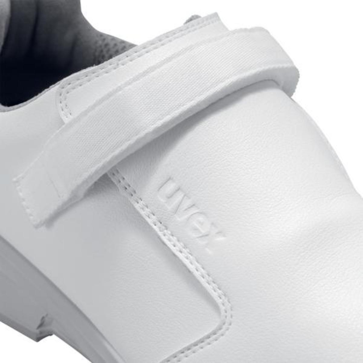 uvex 1 sport white Sicherheitsschuh S2 Halbschuh Slipper mit Klettriemen