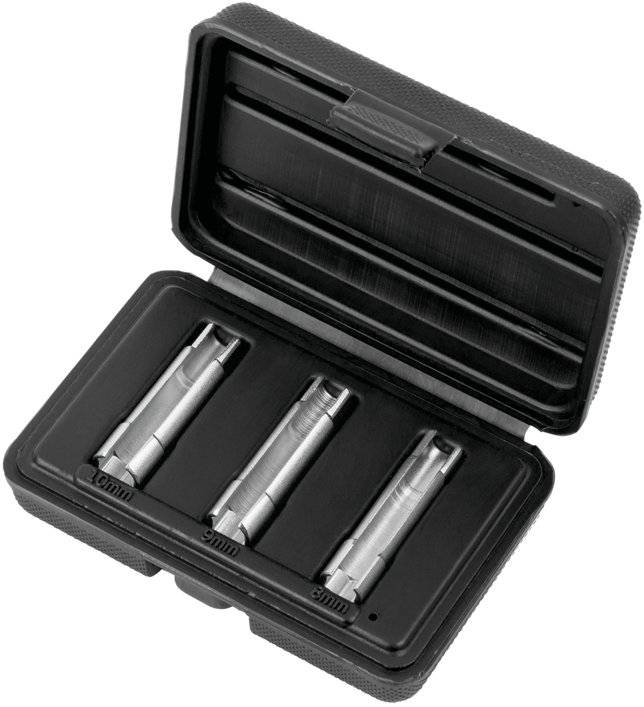 KS Tools Spezial-Glühkerzen-Stecknuss-Satz, 3-tlg