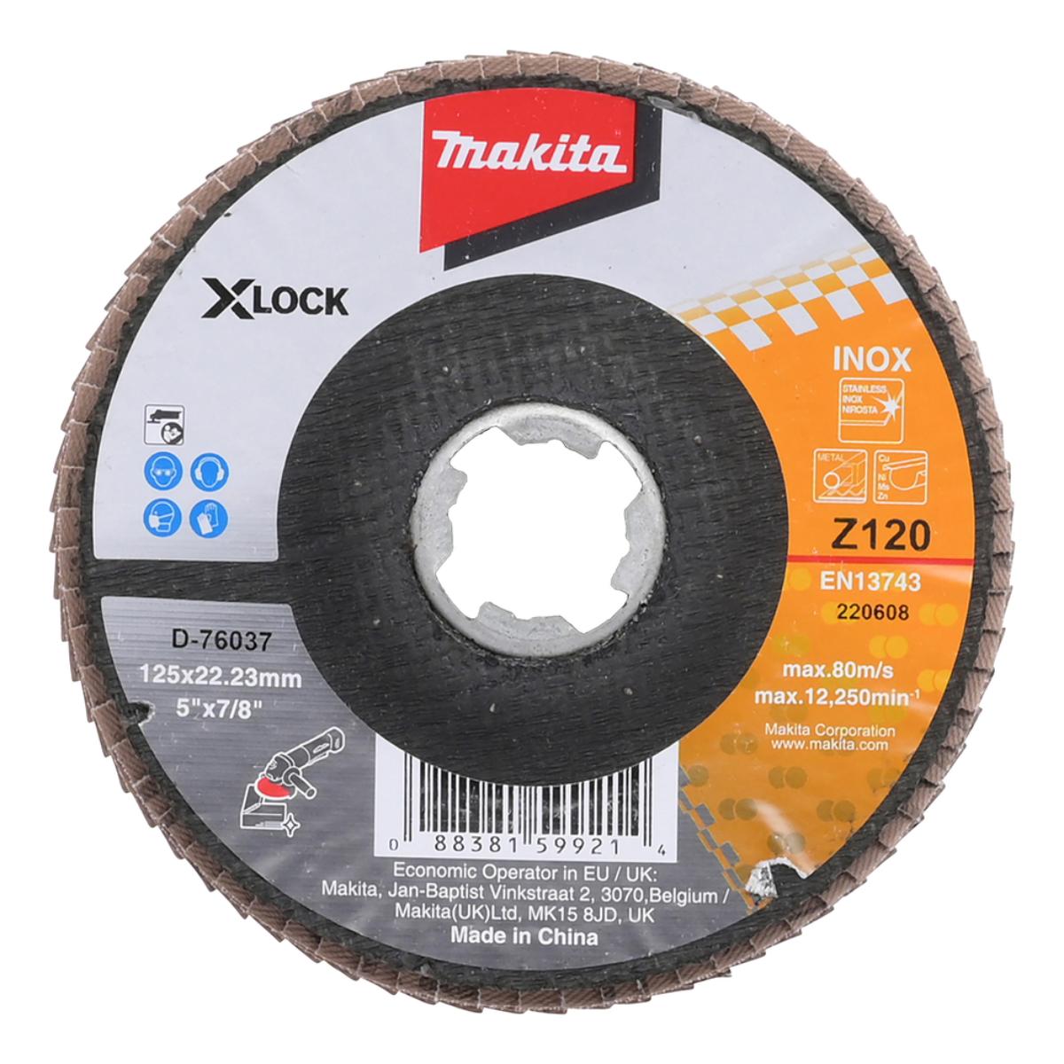 Makita Fächerscheibe X-LOCK 125mm