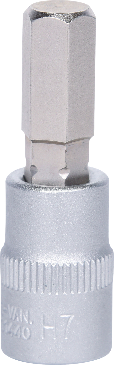 KS TOOLS 1/4" Bit-Stecknuss Innensechskant