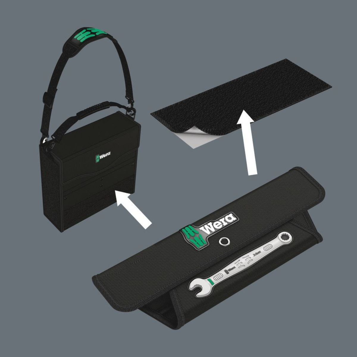 Wera 6003 Joker 11 Set 1 Ringmaulschlüssel-Satz, 11-teilig