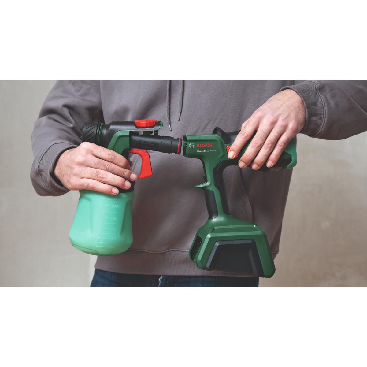 Bosch Feinsprühsystem AdvancedSpray 18V-500 Reinigungsbürste