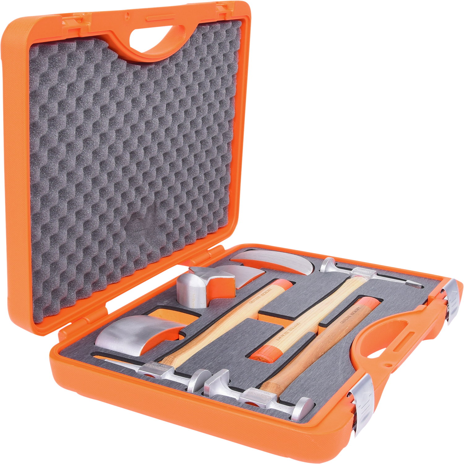 KS Tools Aluminium-Karosserie-Ausbeul-Satz, 7-tlg