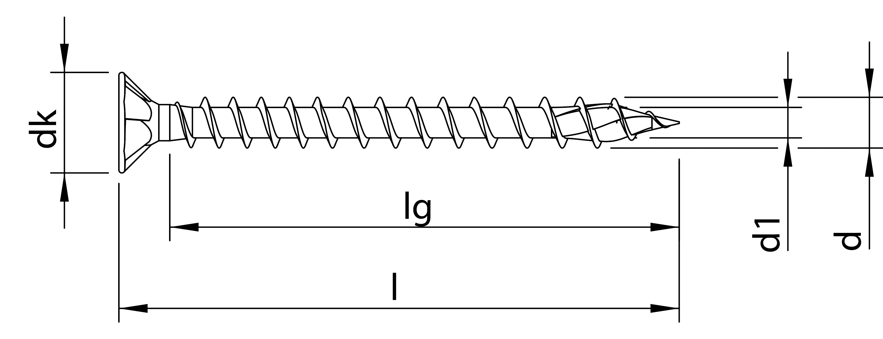 HECO TOPIX-plus, 3mm Senkkopf, T-Drive, VVG, A3K