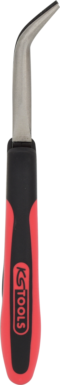 KS Tools SlimPOWER Flachrundzange, gebogen, 210mm