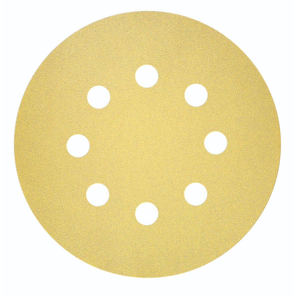 Bosch C450 Standard for General Purpose 125 mm, 8 Löcher - 50 Stück