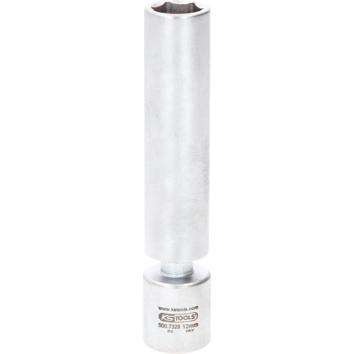 KS Tools 3-8“ PSG-Glühkerzen-Stecknuss, 12 mm