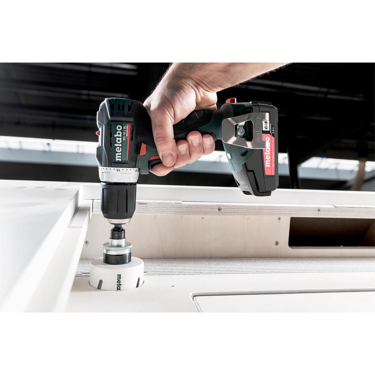 Metabo Akku-Bohrschrauber BS 18 L BL metaBOX 145 - 18V 2x2Ah Li-Power + SC 30 - 602326500