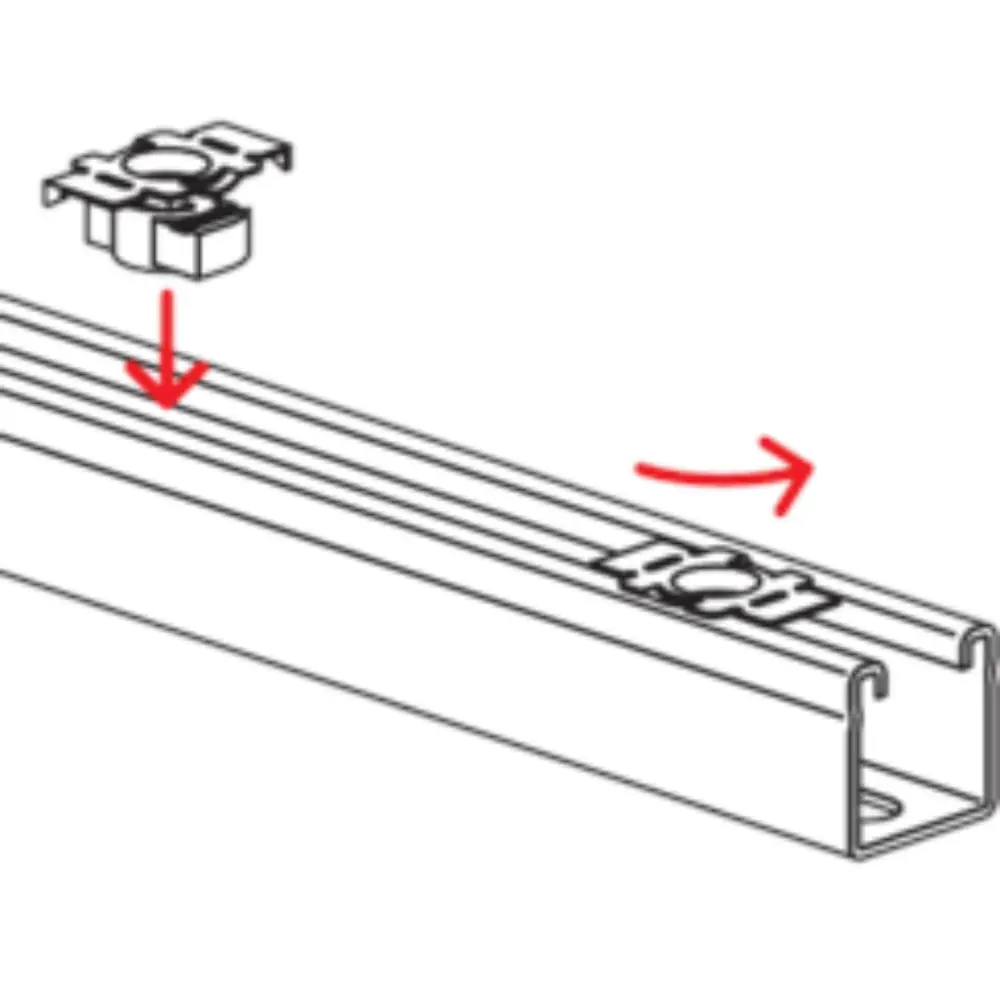 Fischer Trägerklammer TKLP M10