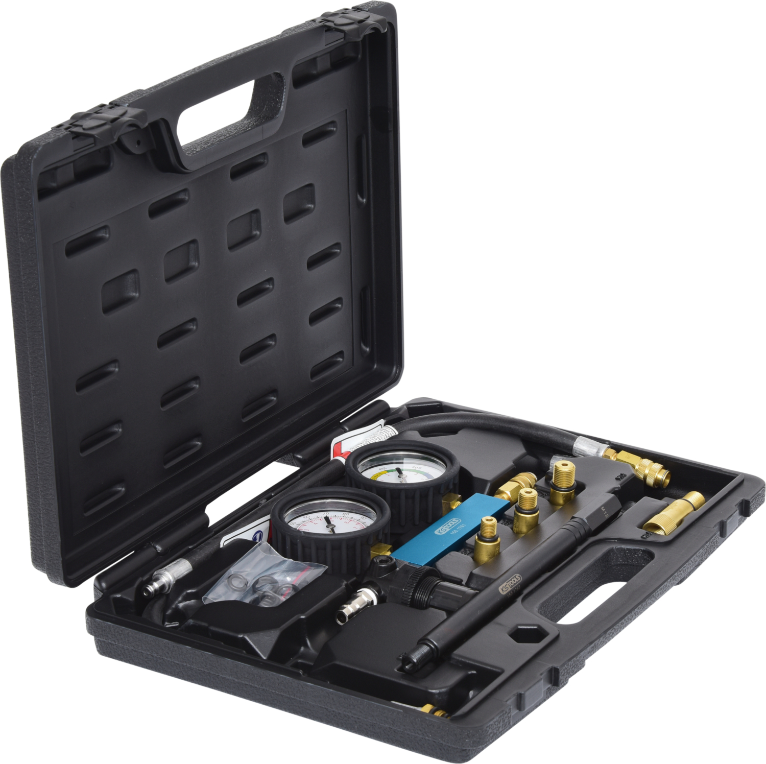 KS Tools Zylinder-Druckverlust-Tester, 9-tlg
