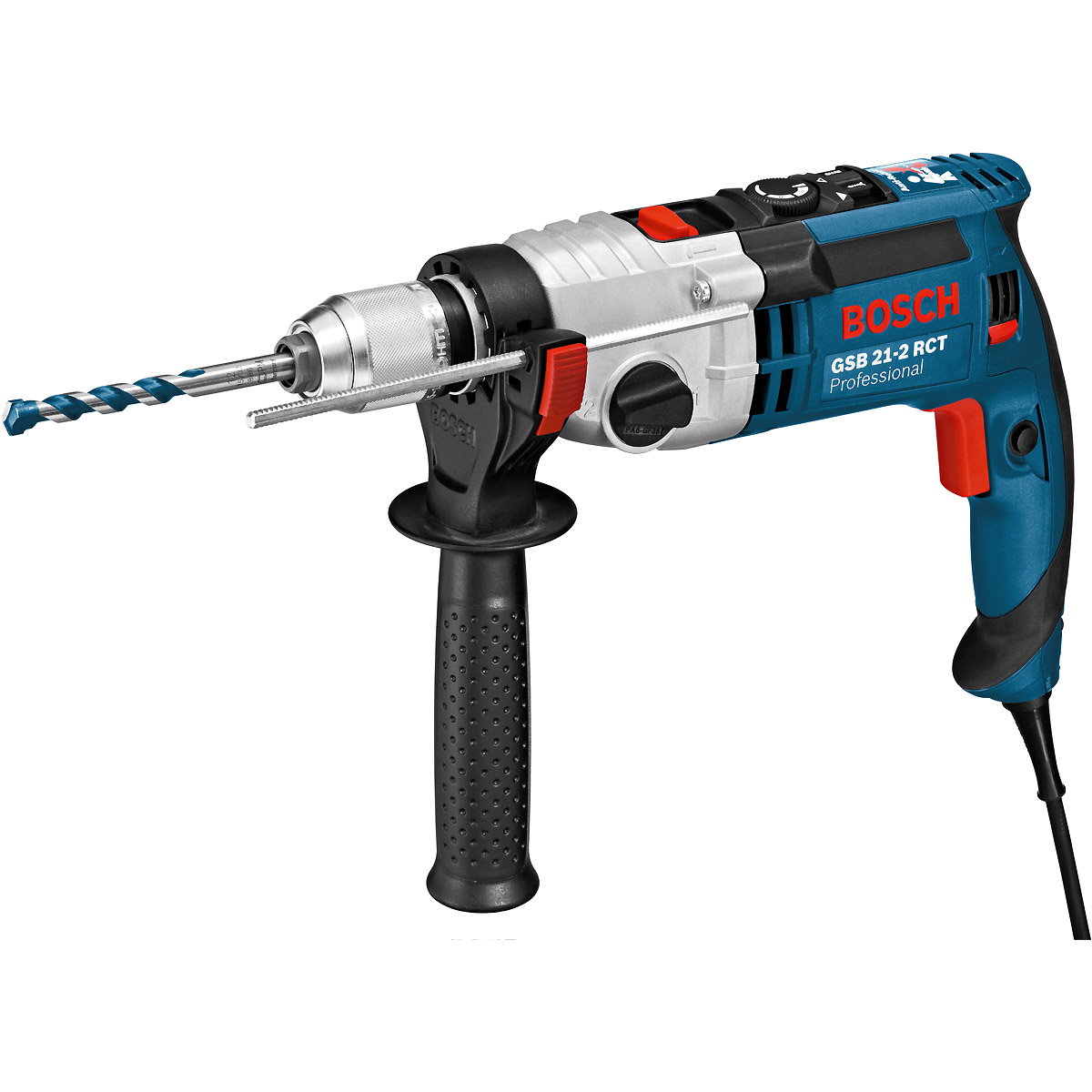 Bosch Schlagbohrmaschine GSB 21-2 RCT, mit Handwerkerkoffer