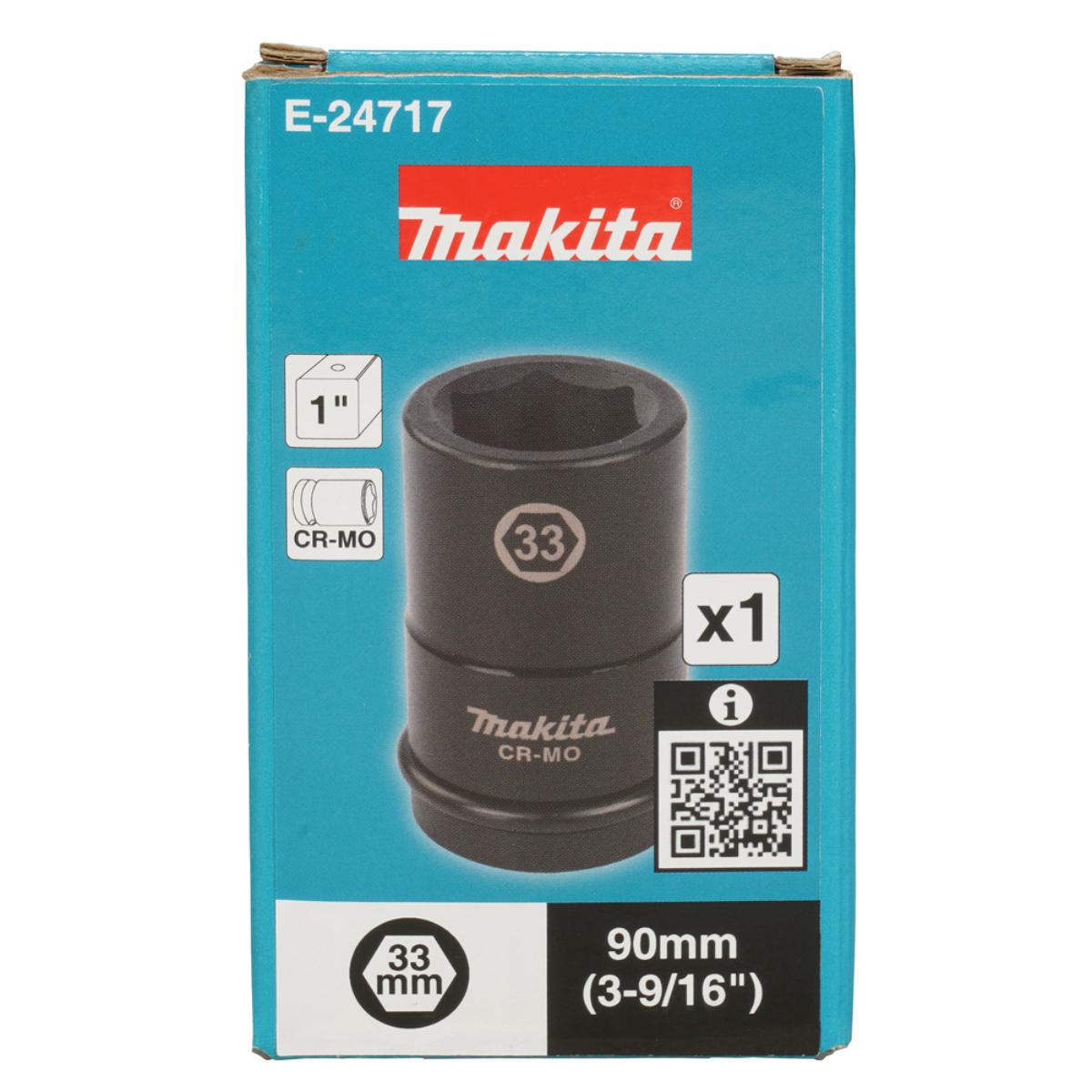 Makita Schlagnuss 1 Zoll - inkl. O-Ring und Stift - CR-MO