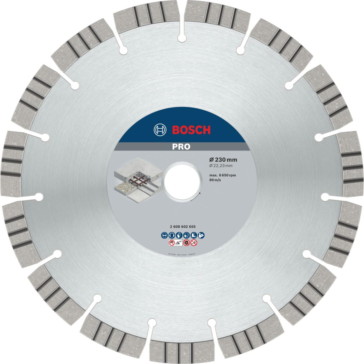Bosch PRO Diamanttrennscheibe Best for Concrete