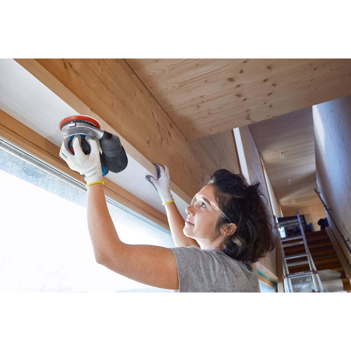 Bosch Akku-Exzenterschleifer GEX 18V-125 in L-BOXX