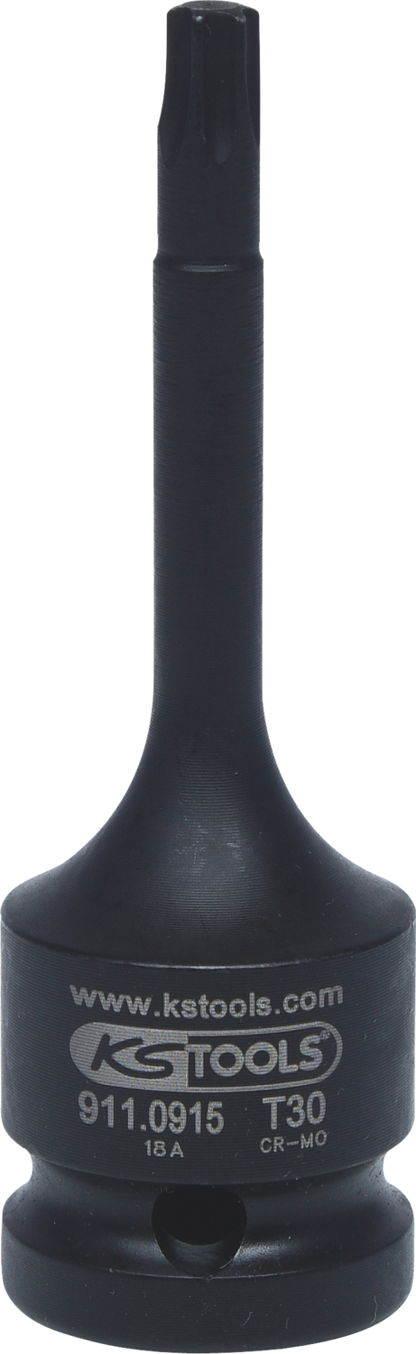 KS Tools 1/2" Kraft-Bit-Stecknuss Torx, lang