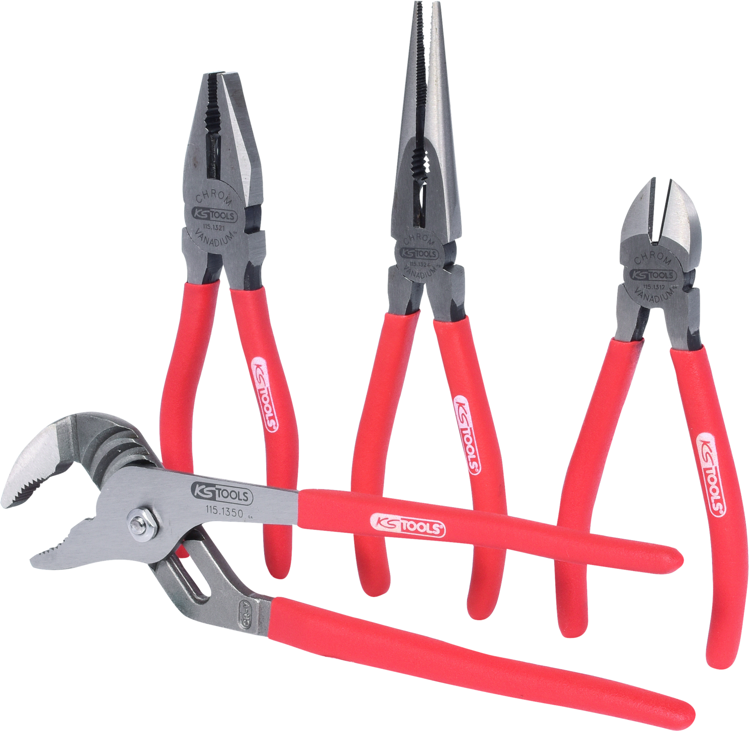 KS Tools Zangen-Satz, 4-tlg