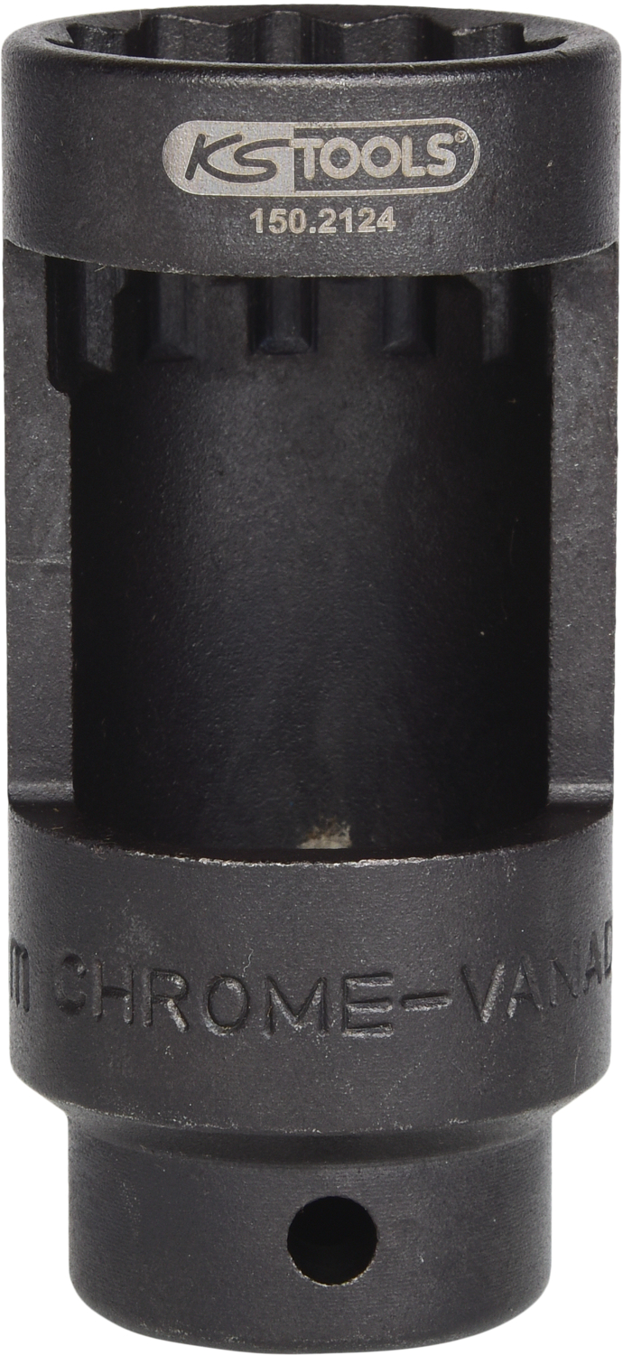 KS Tools 1-2'' Einspritzdüsen-Stecknuss, 12-kant, 27mm