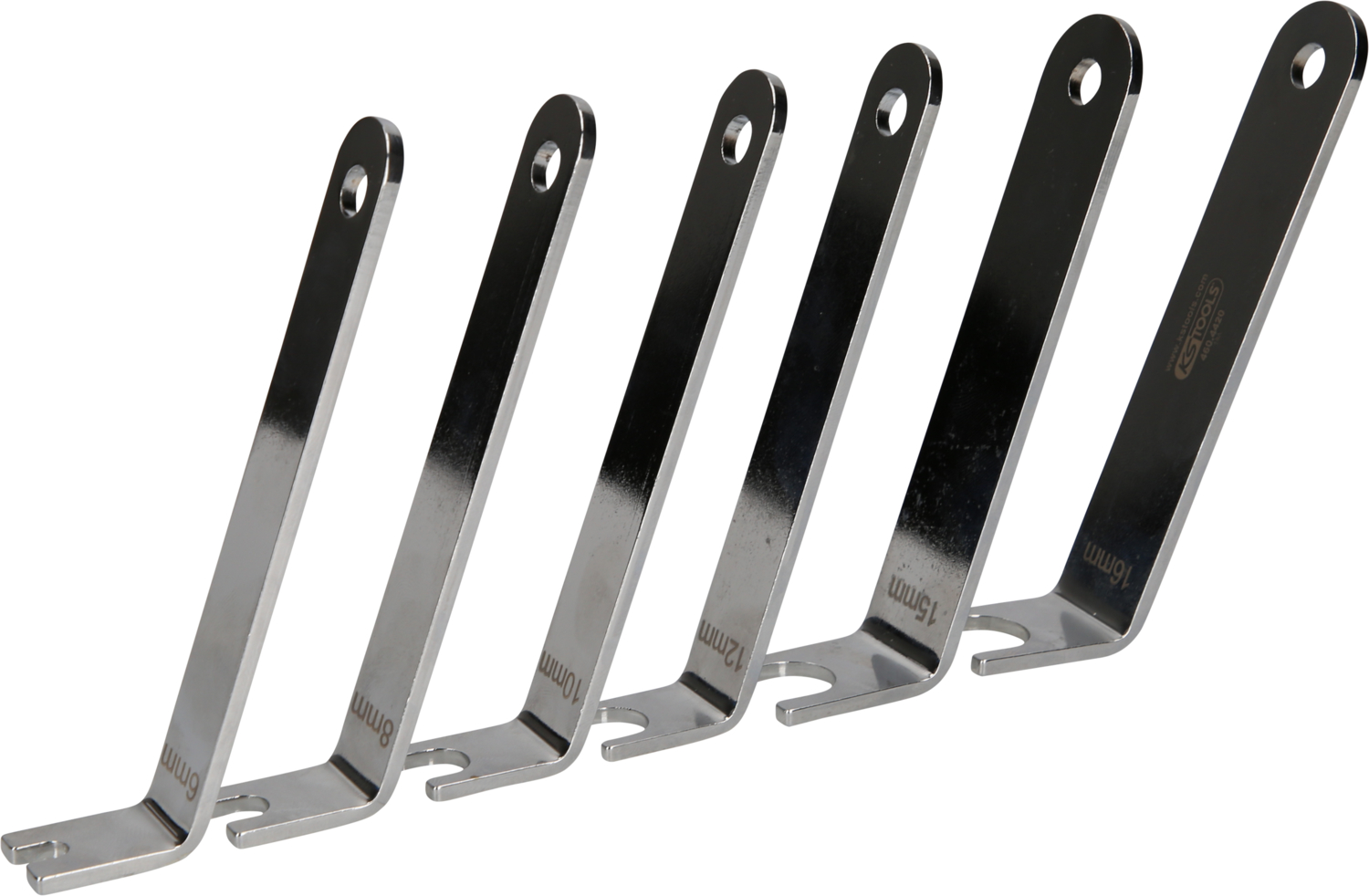KS Tools Druckluft-Schnellverbinder-Lösewerkzeug-Satz, 6-tlg