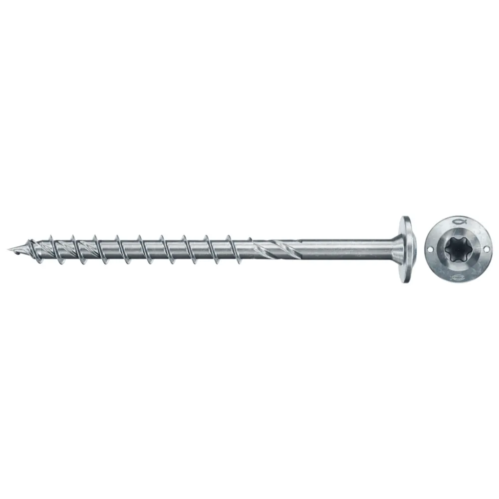 Fischer Spanplattenschraube 5,0x50 PowerFast FPF II WT25P BC, Tellerkopf, Innenstern TX, TG