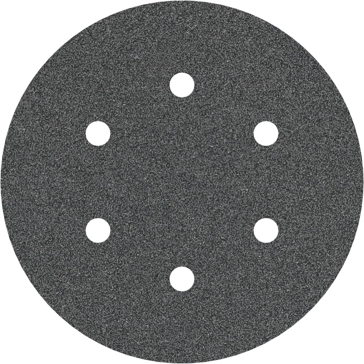 Bosch PRO Schleifblatt F355, 150 mm, 6 Löcher, Klett, 5er-Pack
