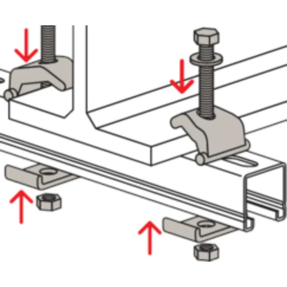 Fischer Trägerklammer TKLP M10