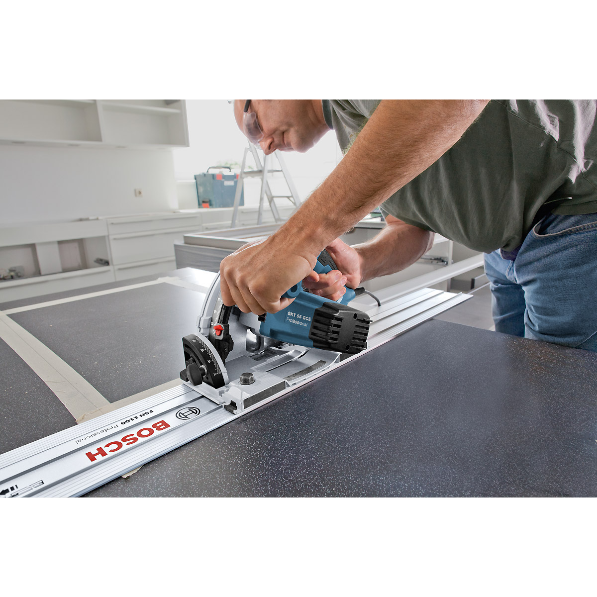 Bosch Tauchsäge GKT 55 GCE, im Karton