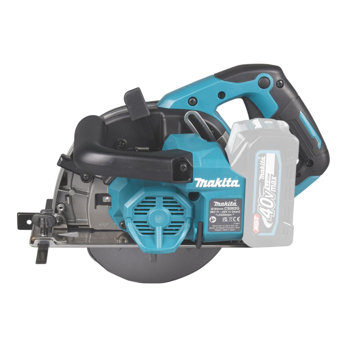 Makita Akku-Metallhandkreissäge 40V (ohne Akku, ohne Ladegerät) CS002GZ