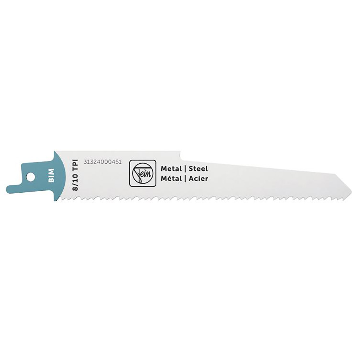 Fein Säbelsägeblatt BIM 130 T8 / 10 MS, 3-Stück