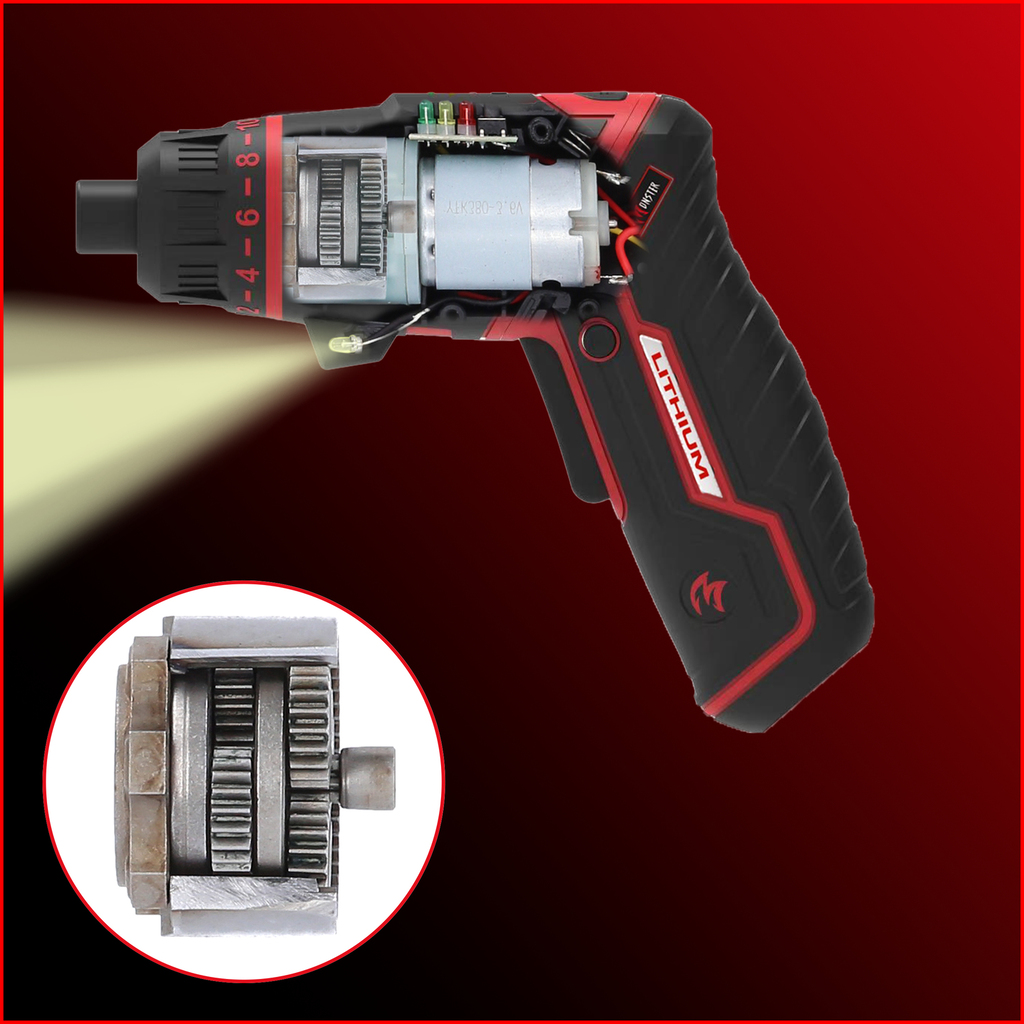 KS Tools eMONSTER 1/4“ Akku-Bit-Schrauber-Satz, 27-tlg.