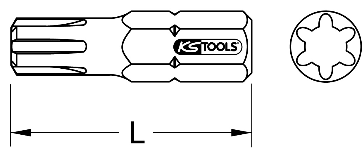 KS Tools 5/16" Bit 