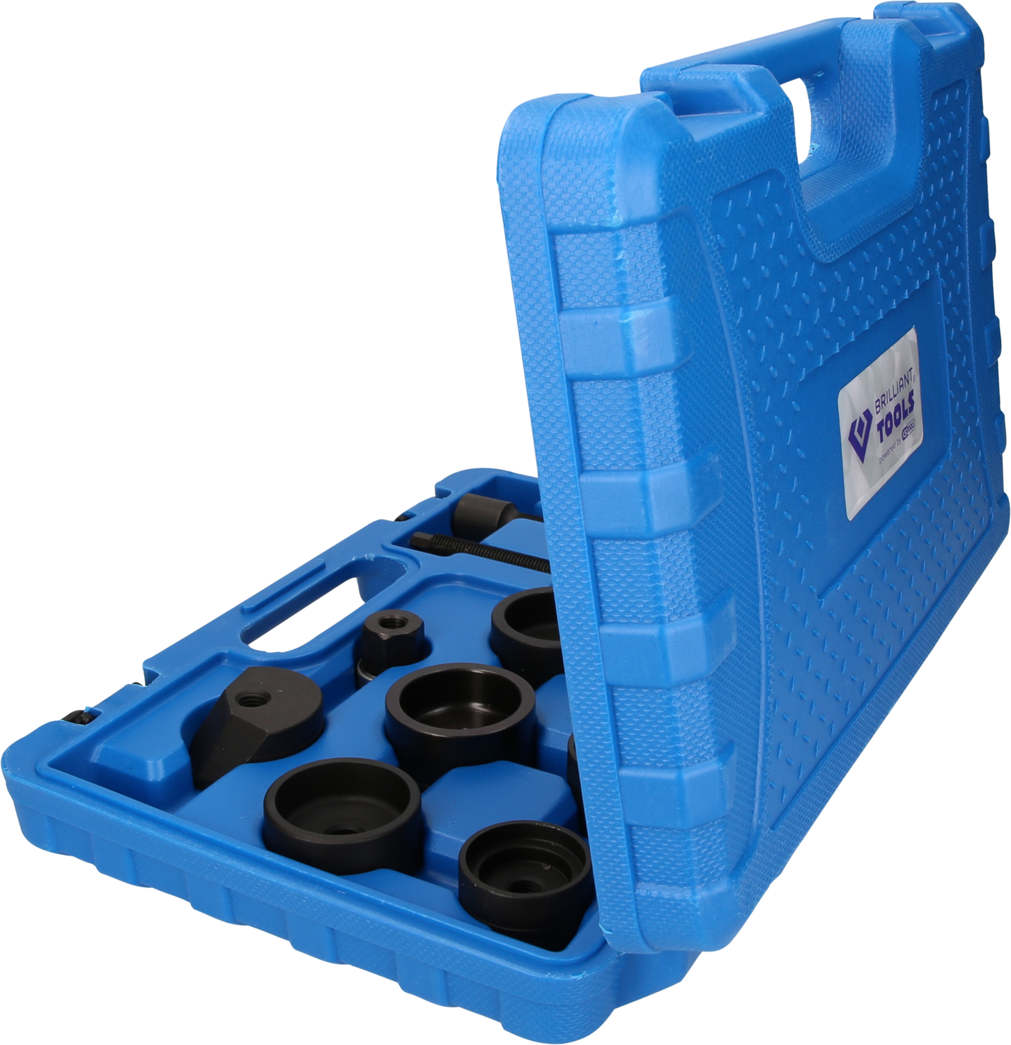 Brilliant Tools Längslenkerbuchsen-Werkzeug-Satz, für Hinterachse BMW, 10-tlg - BT672200