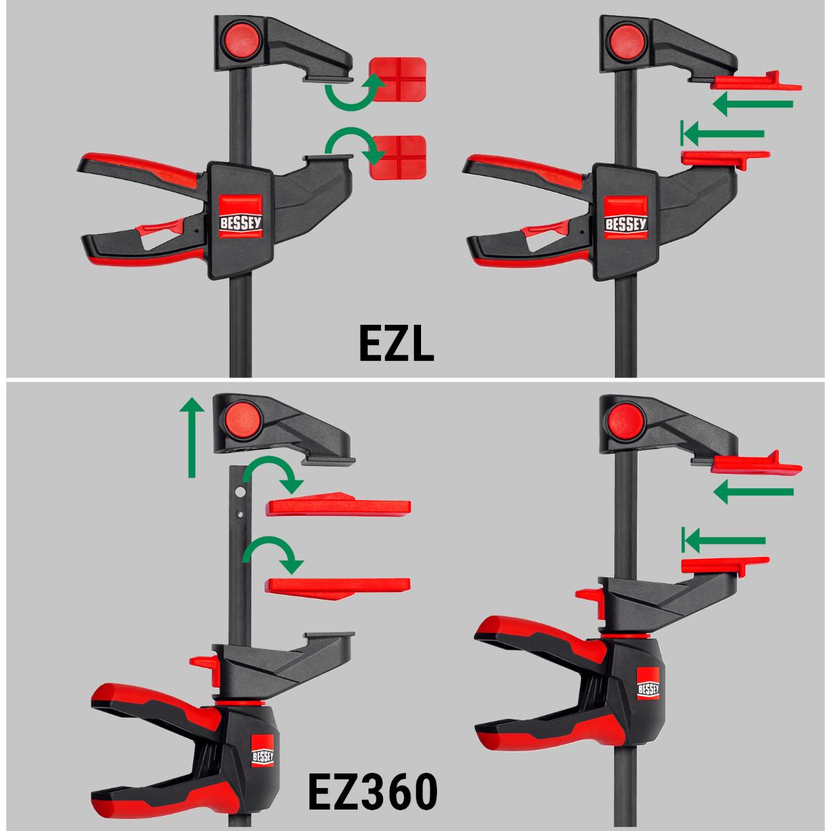 Bessey Montageset für Terrassendielen