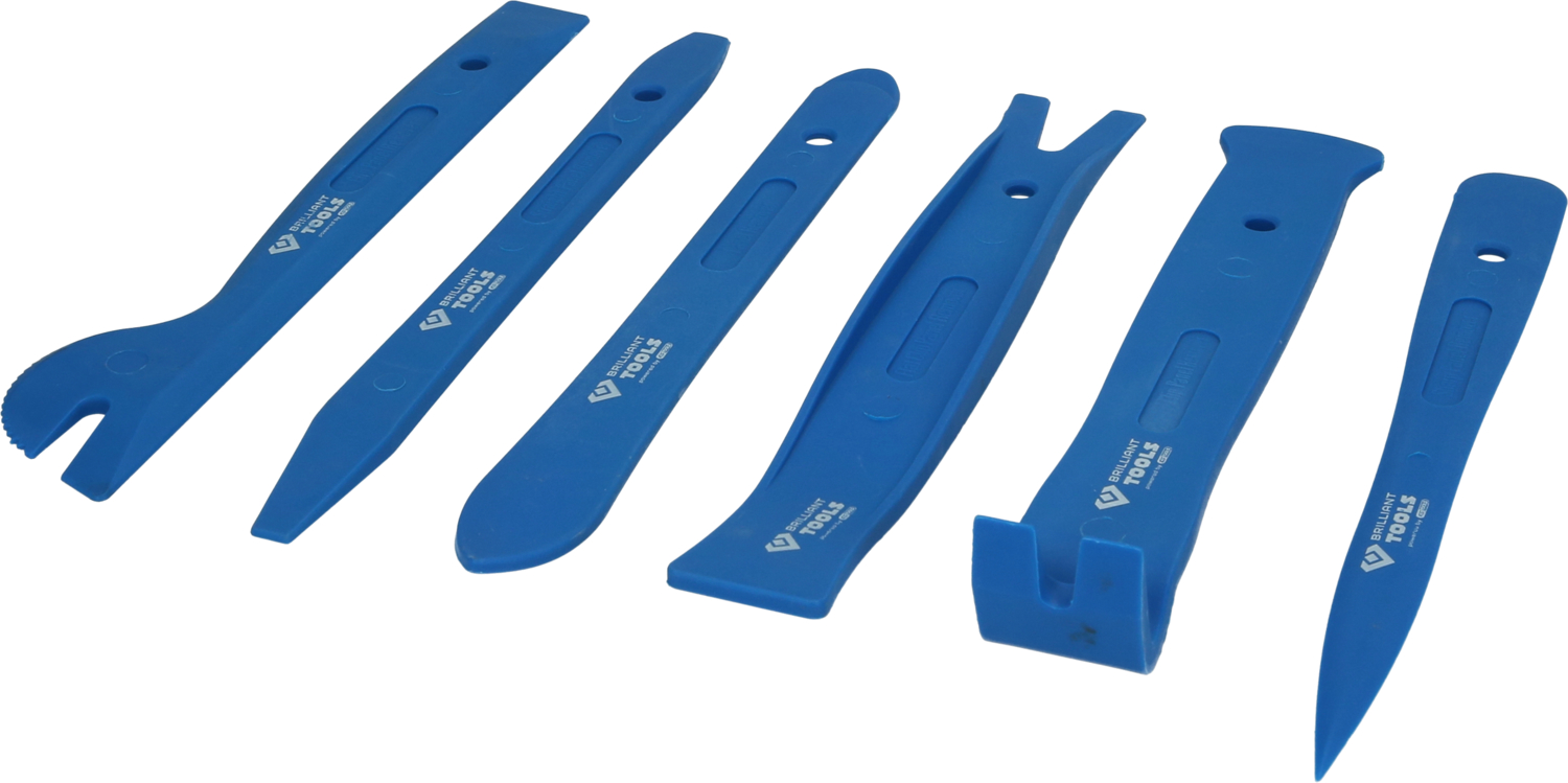 Brilliant Tools Zierleistenkeile-Satz, 6-tlg - BT511025
