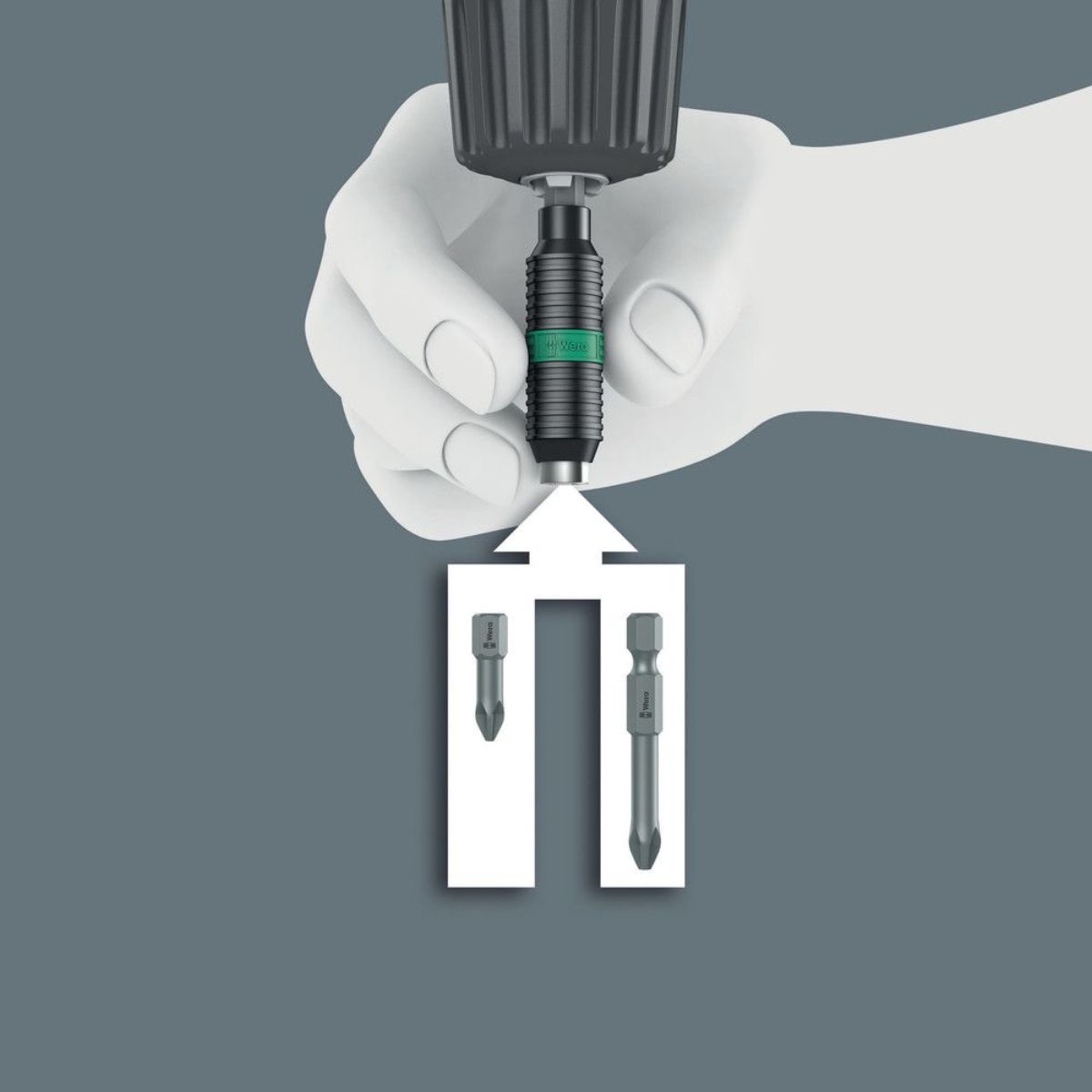 Wera 897/4 R SB Universalhalter Rapidaptor BiTorsion